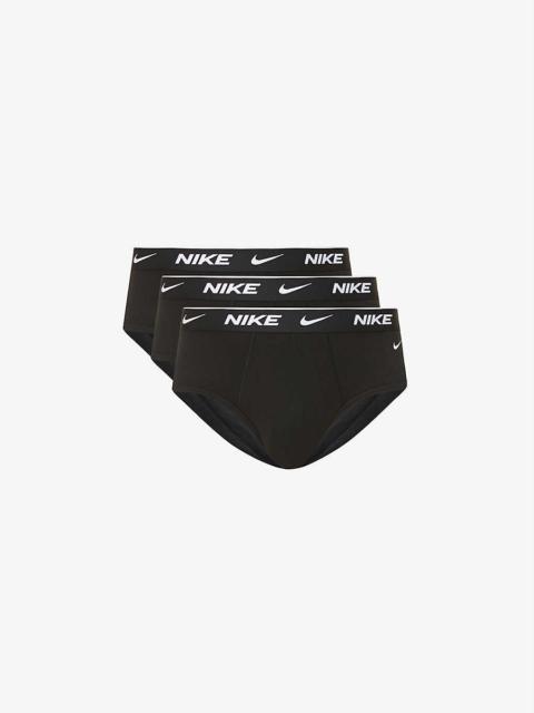 Nike Everyday stretch-cotton jersey briefs pack of three