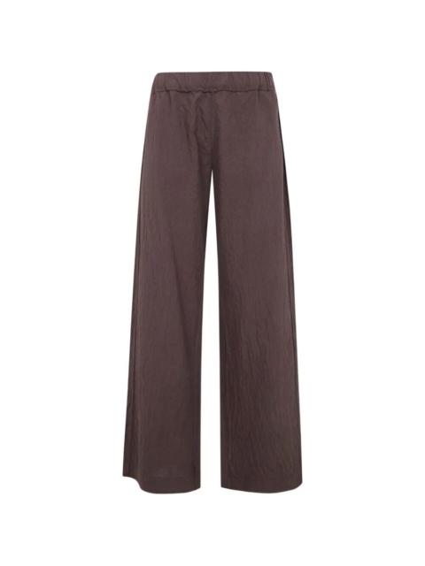 LABO.ART LABO. ART "Diana" Rock Cotton Straight Trousers