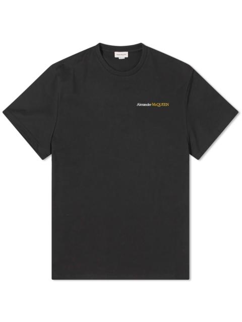 Alexander McQueen Alexander McQueen Embroidered Logo T-Shirt