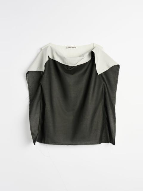 Our Legacy Raw Top Midnight Line Stripe Modalux