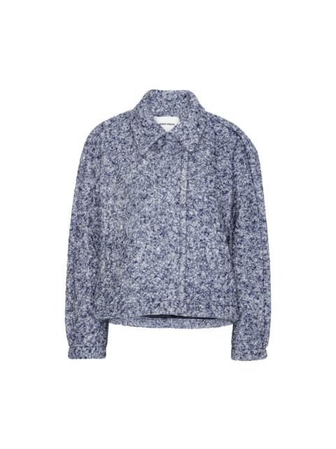 HENRIK VIBSKOV RELAXED DARTBI JACKET - BLUE PEBBLES