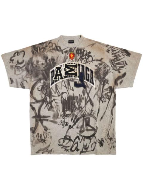 BALENCIAGA Skater graffiti-print T-shirt