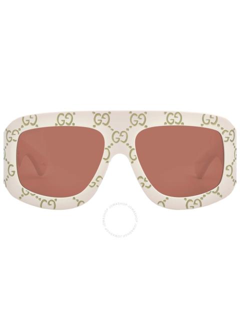 Gucci Orange Mask Men's Sunglasses GG0983S 001 59