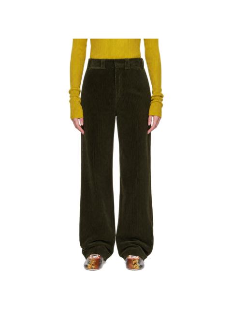 RIER Green Corduroy Trousers