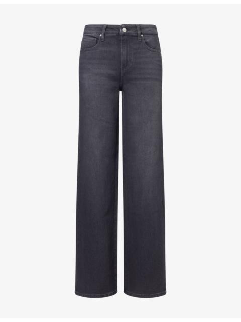 PAIGE Tatum Wide-Leg Denim Jeans