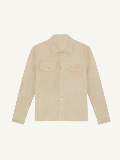 FRESCOBOL CARIOCA RAVI SUEDE OVERSHIRT