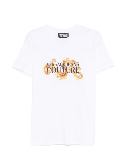 VERSACE JEANS COUTURE print-detail T-shirt