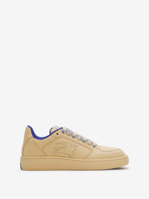 Burberry Leather Stock Sneakers