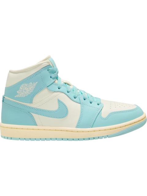 Jordan Air Jordan 1 Mid Sneaker in Sail/Light Dew/Muslin at Nordstrom