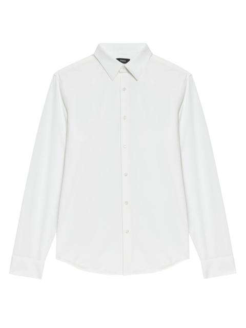 Theory Men's Sylvain Structure Knit Shirt - White
