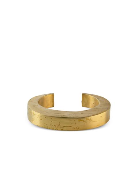 Parts of Four Crescent gold-plated bracelet