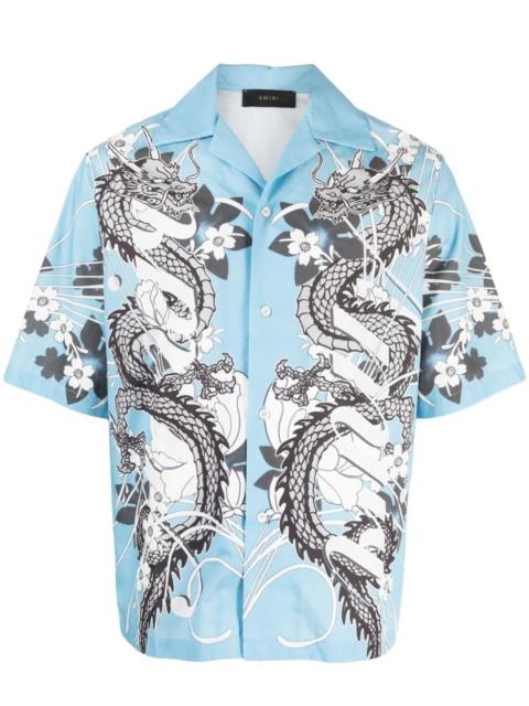 AMIRI graphic-print cotton shirt