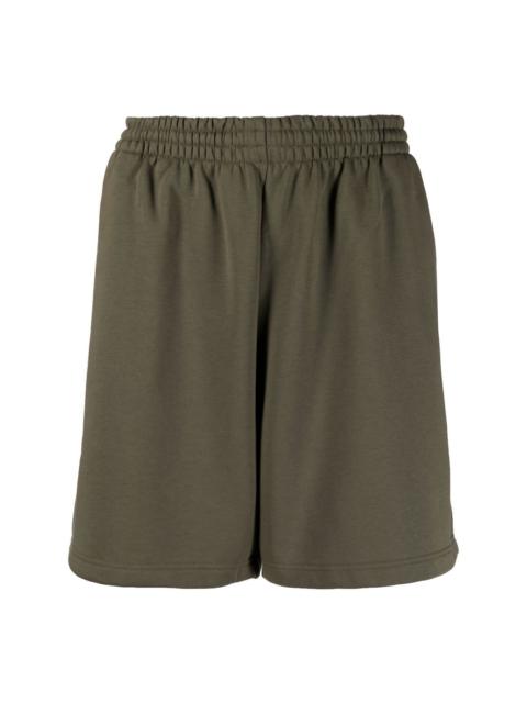 BALENCIAGA logo-print track shorts