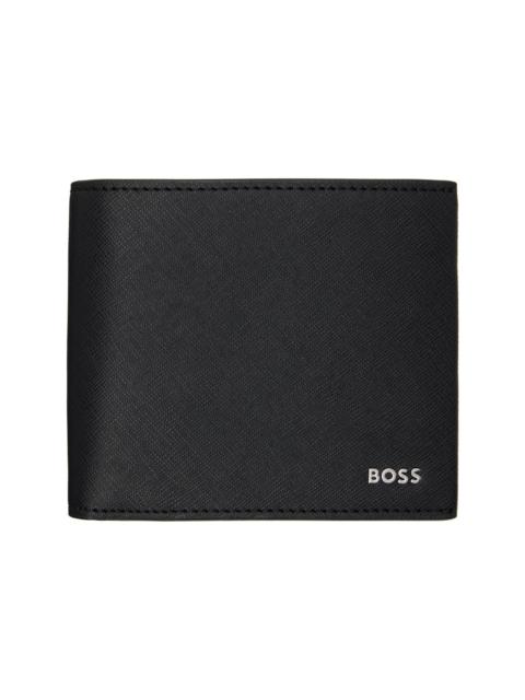 BOSS Black Saffiano Leather Wallet