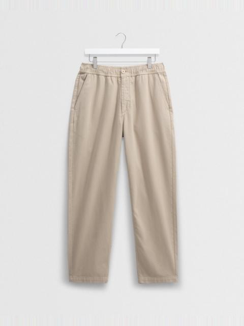 Wax London Kurt - Stone Organic Cotton Trousers