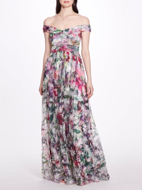 Marchesa TULLE A-LINE GOWN