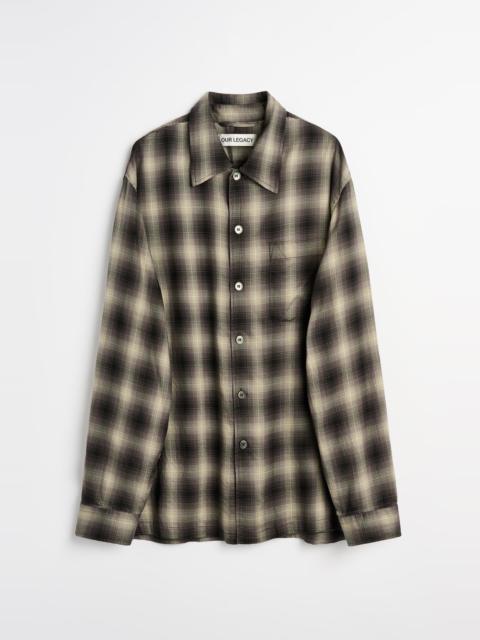 Our Legacy Every Shirt Taos Check Saloon Tencel