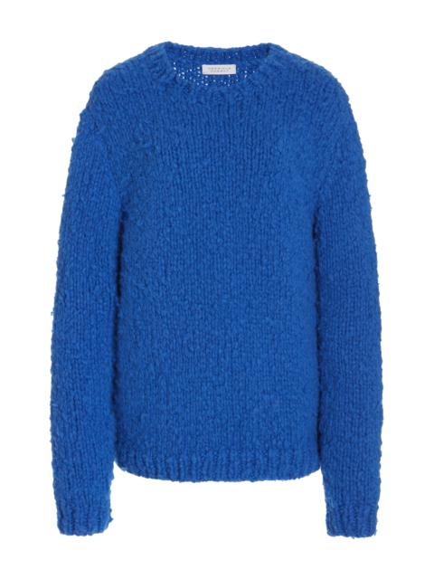 GABRIELA HEARST Lawrence Sweater in Cobalt Welfat Cashmere