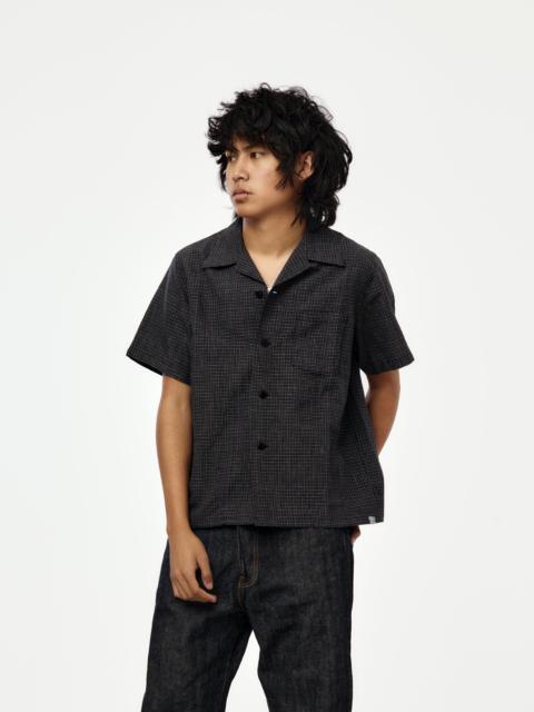 visvim JUDD SHIRT S/S SANTOME CHECK (NAVY)