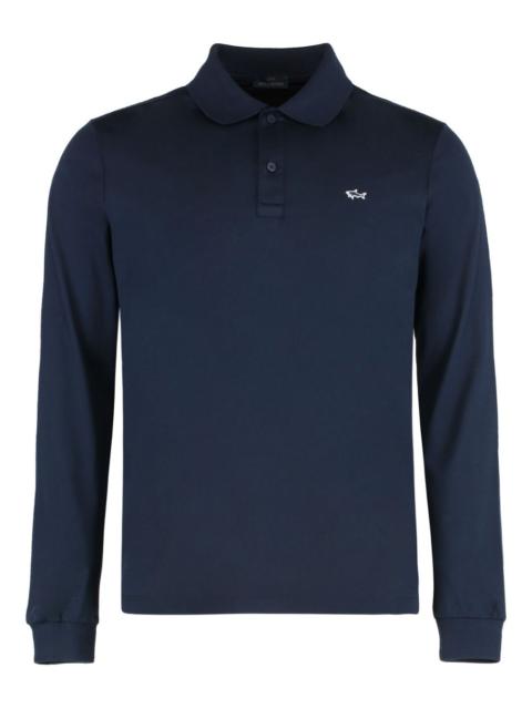 Paul & Shark long-sleeve polo shirt