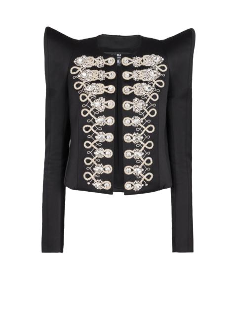 Balmain Brandenburg structured jacket with embroidery