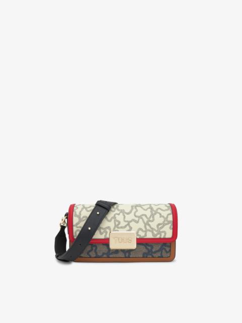 TOUS Small beige and black Crossbody bag TOUS Kaos Icon