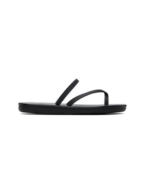 ANCIENT GREEK SANDALS Black Myla Flip-Flops