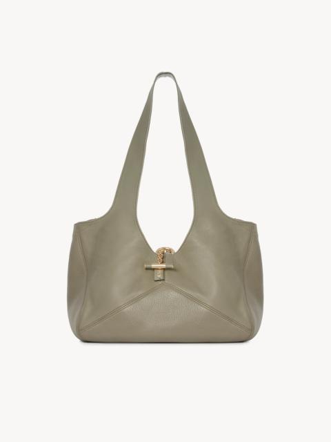 Chloé CHLOÉ BALLOON EAST-WEST TOTE BAG IN GRAINED LEATHER