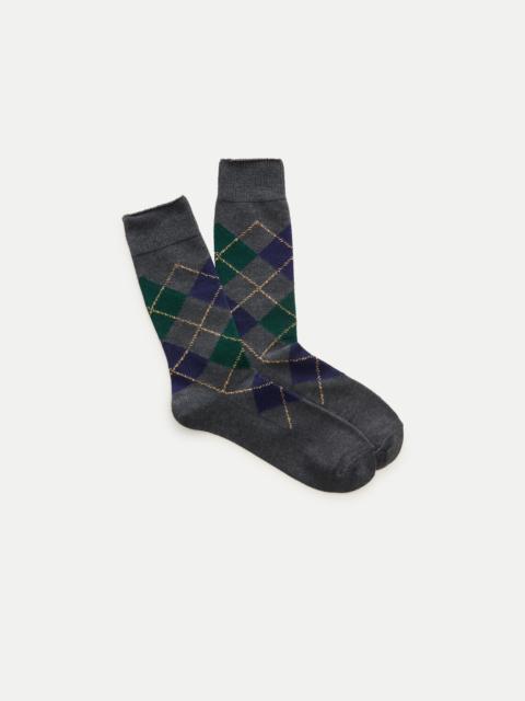 J.CREW Argyle socks