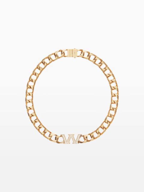 Alexander Wang CUBAN LINK NECKLACE IN STAINLESS STEEL