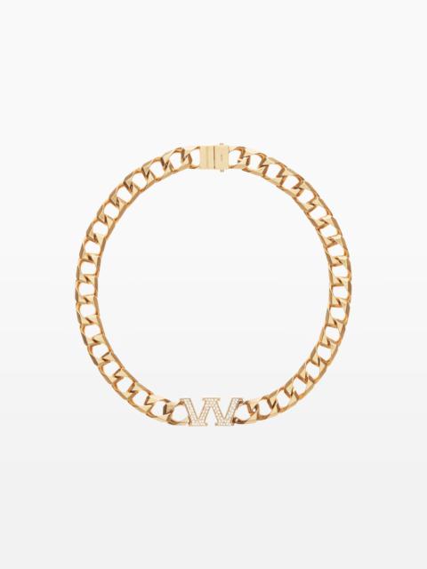 Alexander Wang CUBAN LINK NECKLACE IN STAINLESS STEEL