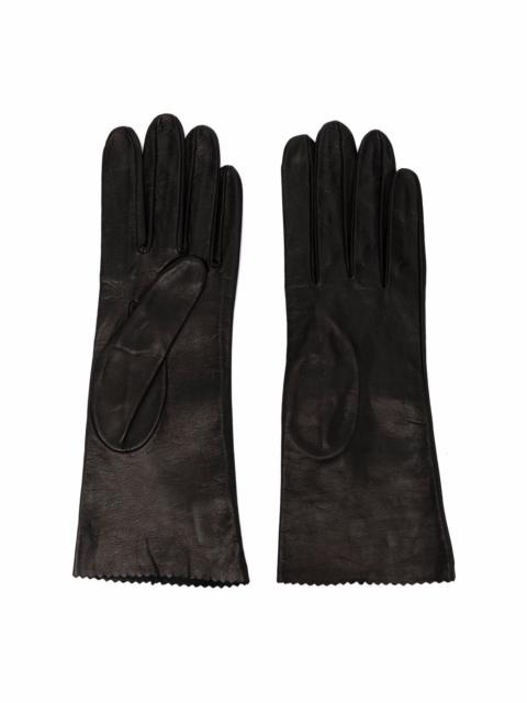 MANOKHI slip-on leather gloves