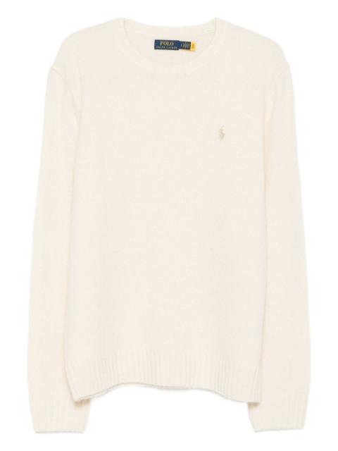 Polo Ralph Lauren logo-embroidered crew-neck sweater