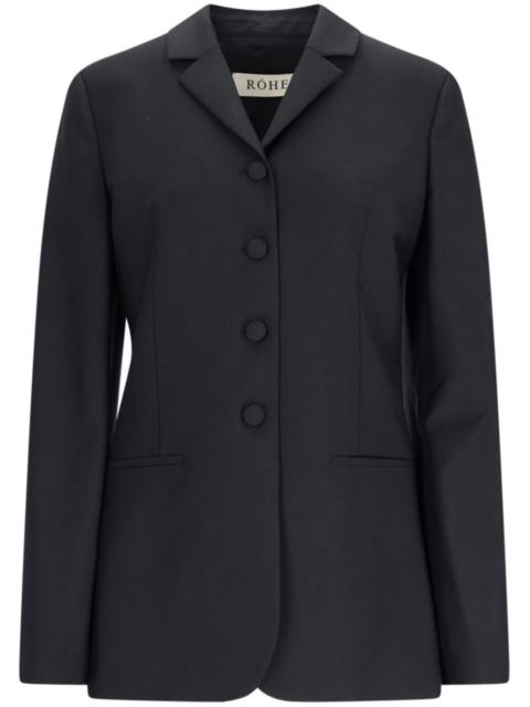 RÓHE wool single-breasted blazer