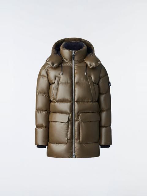 MACKAGE KENDRICK lustrous light down parka with hood