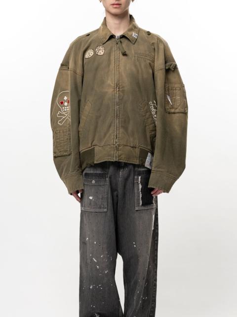 Maison MIHARAYASUHIRO Sun Faded Like Military Jacket
