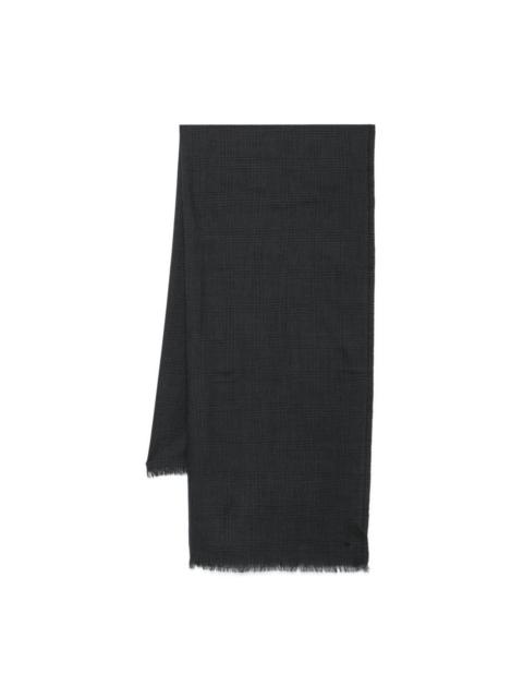 TOM FORD Prince of Wales-check scarf