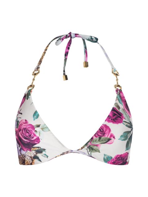 L'AGENCE Annabelle Triangle Bikini Top