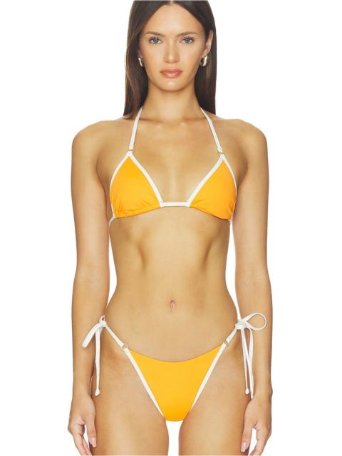 L*SPACE X Salty Blonde Banning Bikini Top