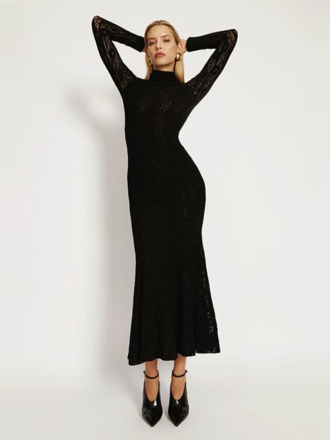 BARDOT Harlyn Lace Maxi Dress In Black