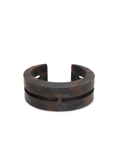 Parts of Four Crescent Crevice bracelet