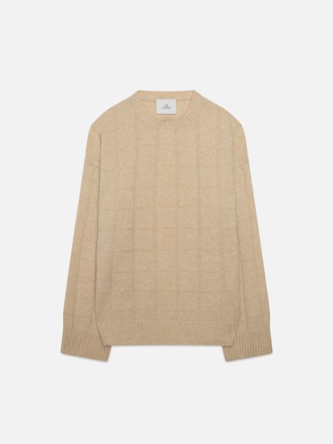 The Elder Statesman NIMBUS CHECK PULLOVER