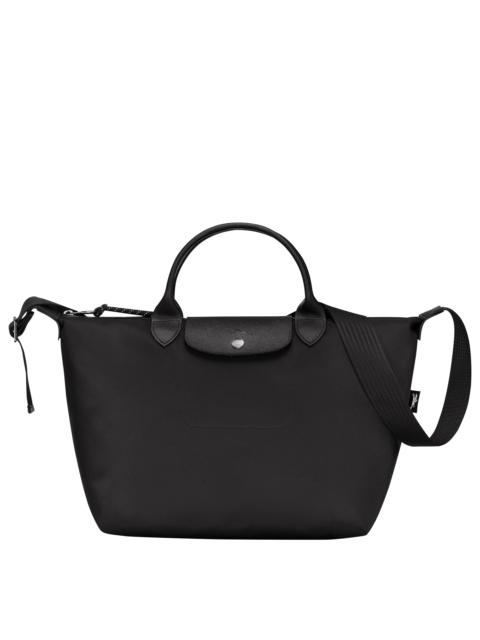 Longchamp Le Pliage Energy L Handbag Black - Recycled canvas