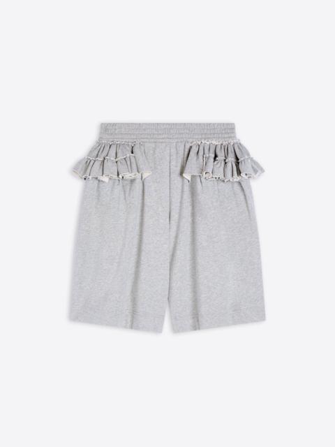Dries Van Noten LOOSE RUFFLED SHORTS