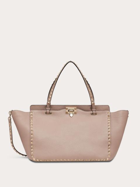 MEDIUM GRAINY CALFSKIN ROCKSTUD BAG