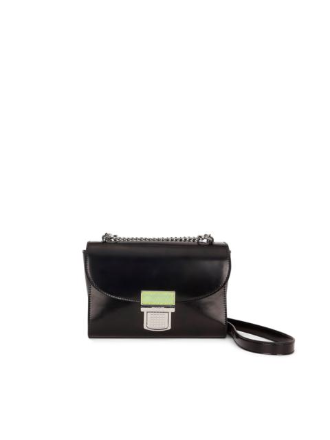 MSGM Clic bag made of brushed faux-leather