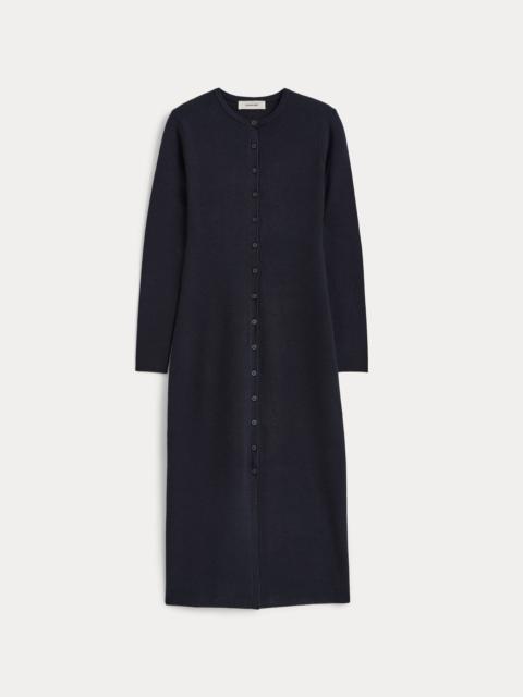 EVERLANE FINE-KNIT MAXI CARDIGAN DRESS