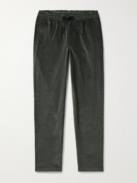 SEASE Mindset Slim-Fit Cotton-Blend Corduroy Drawstring Trousers