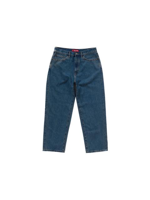 Supreme Supreme Baggy Jean (FW24) Washed Indigo