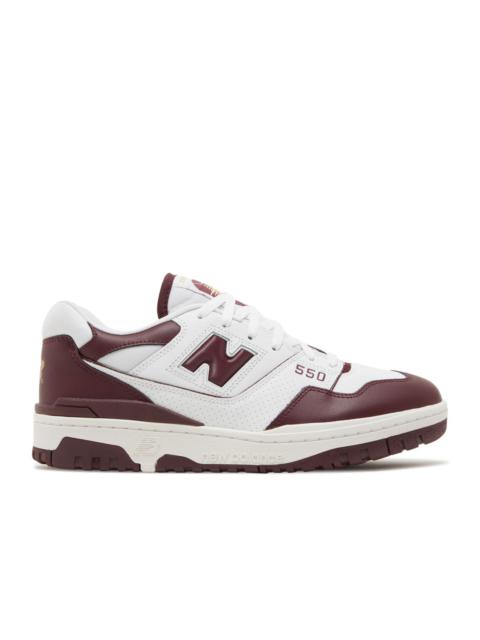 New Balance NEW BALANCE 550 'WHITE BURGUNDY'